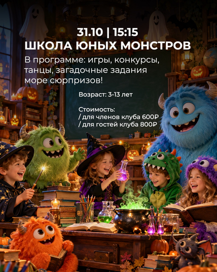 Школа юных монстров